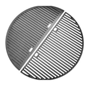 Here is the generated meta description:

"Cast Iron Reversible Griddle Pan for Kamado Joe & Weber Summit Charcoal Grills, 24 Inch, Round. Perfect for searing and cooking meals with ease. Limited time offer: enjoy a special discount on this premium grilling accessory!"