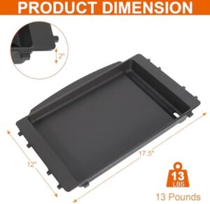 Elevate your grilling experience with the 7658 Grill Griddle, a perfect replacement part for Weber Spirit and Genesis series grills. Durable cast iron construction and heat-resistant design ensure optimal cooking results.