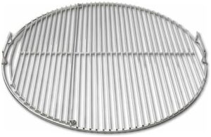Here is the optimized meta description:

"Upgrade your grill game with the SnS Grills EasySpin Charcoal Grill Cooking Grate, featuring 304 stainless steel and a large hinged opening for 2-zone cooking. Perfect for Weber and other grills, fits 22” kettles. Discover great deals and discounts on this top-rated grate!"