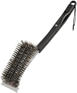 Deep clean your grill in minutes with the Cuisinart Triple Bristle Brush featuring a scraper and 17" triple row stainless steel brush perfect for BBQs, cookouts, and tailgates. Save big on this top-rated grill cleaner!