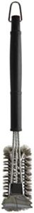 Discover the Farberware 5261925 Barbecue Triple Head Grill Brush, perfect for grilling enthusiasts. Remove food residue and grill marks with its three heads and long handle, ideal for large BBQs and outdoor cooking.