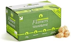 Here is the meta description:

"Elevate your outdoor gatherings with 8 x 200 Flamers Natural Fire Lighters, perfect for wood burners, firepits, and BBQs. Enjoy effortless starts and a warm ambiance with these reliable firestarters."