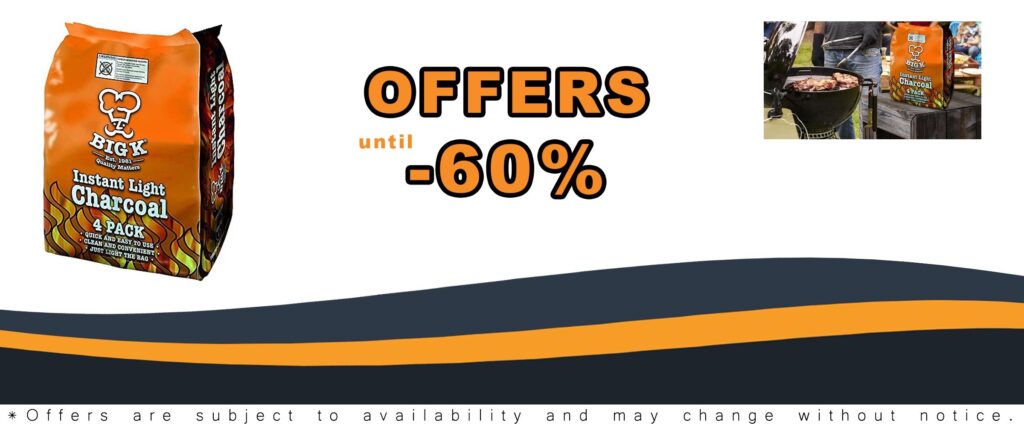 36 KG Instant Light Restaurant Grade Lumpwood Charcoal for Longer Burning Summer BBQs