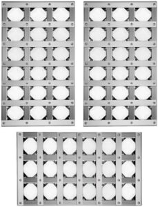 Here is the optimized SEO meta description:

"Upgrade your outdoor cooking experience with OTAMECE's 3-pack briquette tray for Alfresco grill parts, featuring ceramic rods and a radiant tray assembly."