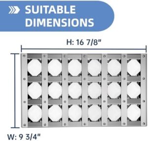 Here is the optimized SEO meta description:

"Upgrade your outdoor cooking experience with OTAMECE's 3-pack briquette tray for Alfresco grill parts, featuring ceramic rods and a radiant tray assembly."