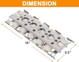 Here is the optimized SEO meta description:

"Upgrade your grill with authentic Briquettes heat plates for replacement parts. Perfect solution for BBQ enthusiasts, compact and durable design."

Length: 146 characters (spaces included).