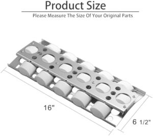 Upgrade your grill game with Plowo's replacement tray, designed for Summerset Sizzler RCS models. Enjoy improved heat distribution and flame taming with this durable 4-pack solution.