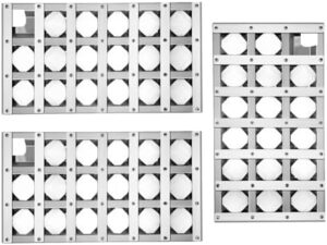 Upgrade your grill game with Neurarc's 3-pack briquette tray assembly for Lynx grills. Heat plates and ceramic rods included, perfect replacements for L36, L42, and L54 models. Enjoy hassle-free grilling!