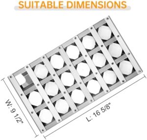 Upgrade your grill game with Neurarc's 3-pack briquette tray assembly for Lynx grills. Heat plates and ceramic rods included, perfect replacements for L36, L42, and L54 models. Enjoy hassle-free grilling!