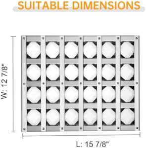 Enhance your outdoor cooking experience with the NEURARC 80744 Grills Complete Briquette Tray Assembly for Lynx Grill Parts. Perfectly designed for Sedona by Lynx L500, L700 grills, this tray features 12 7/8 INCH heat plates and ceramic rods for efficient heat distribution.