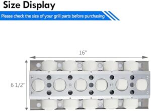 Replace your old grill tray with the RJC009P ceramic briquette tray, perfect for Summerset Sizzler and RCS grills. Enjoy even heat distribution and effortless cleaning, ideal for 26/32/40 inch grills.