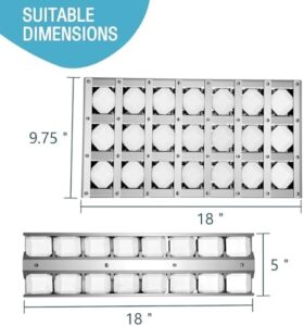 Replace worn-out grill parts with the STCNADCR 814554 and 814558 Briquette Tray Assembly, perfect for Wolf OG36 grills. Includes 2-pack ceramic briquettes and flame tamer.