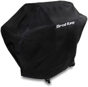 Protect your Broil King Imperial490 Pro barbecue with this stainless steel protective cover, measuring 5x5x5 cm, perfect for outdoor use. Save money and reduce cleaning time with this easy-to-use accessory.