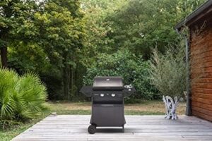 Master cooking on-the-go with the Campingaz Xpert 200 LS Plus Rocky Gas BBQ featuring 2 burners, lava stone grill and Latin shelf for versatility. Perfect for camping trips!