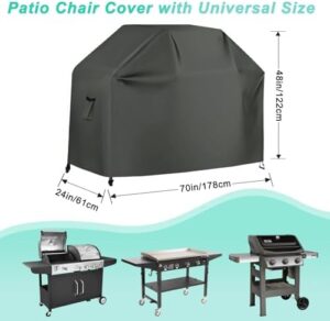 Here is the generated SEO meta description:

"Protect your BBQ grill with this 600D Oxford waterproof cover, UV and fade resistant, durable and convenient. Fits 70-inch gas grills. Shop now and enjoy a discounted price!"