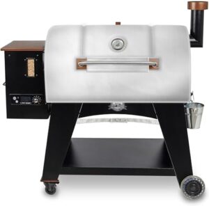 "Protect your Pit Boss Austin XL smoker with the Grill Insulated Cover, featuring thermal insulation and a durable design. Stay warm while cooking all year round."