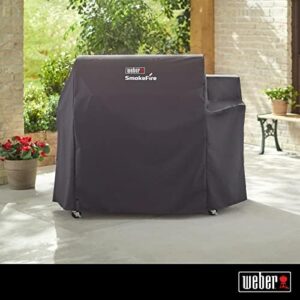 Protect your Weber 7191 SmokeFire EX6 Pellet Grill with this durable cover, designed to withstand outdoor conditions and keep it clean and dry.