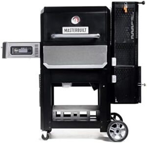 Discover the MasterBuilt Gravity Series 800 Charcoal Barbecue, perfect for outdoor cooking with its heavy-duty construction and robust heat distribution. Great value at a discounted price, ideal for BBQ enthusiasts.