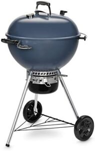"Unleash backyard BBQ masterpieces with the Weber Master-Touch GBS C-5750, featuring 285 sq inches cooking area and adjustable lid. Perfect for outdoor gatherings, grill and cook like a pro."