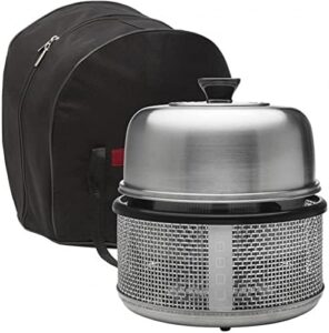 Here is the output:

"Perfect for outdoor enthusiasts, the Cobb Premier Air Charcoal Barbecue Grill features a carry bag for easy portability. Enjoy flavorful meals on-the-go!"