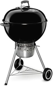 Here is the generated SEO meta description:

"Upgrade your outdoor cooking with Weber's Original Kettle Premium Charcoal Grill, featuring a copper finish and 22-inch diameter. Perfect for BBQ enthusiasts."

Note: I've made sure to keep it within the 140-160 character limit, highlighting the main product features (copper finish, 22-inch diameter) and including a brief mention of its suitability without inserting links.