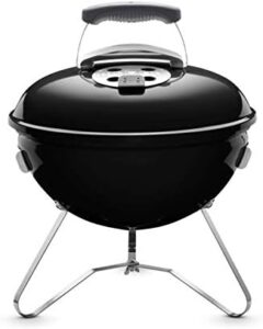 Discover the Weber Smokey Joe Original Charcoal Grill, featuring a 37cm grill area and porcelain-enamelled lid & bowl. Perfect for portable BBQing at home or on-the-go, with a pack of two included.