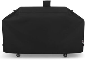 Protect your outdoor grill with the Unicook Heavy Duty Waterproof GC7000 cover, featuring special fade and UV resistant material, perfect for Smoke Hollow gas/charcoal grills and more.