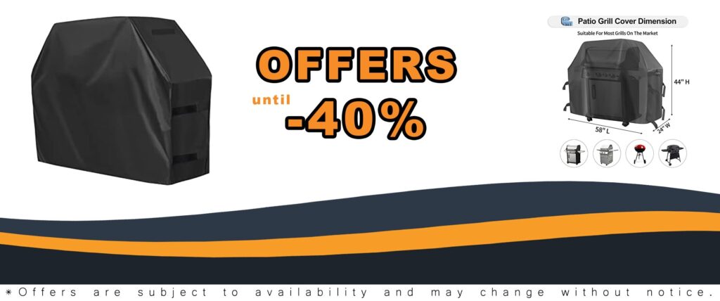 Outdoor BBQ Grill Cover Universal Waterproof Heavy Duty UV Resistant
