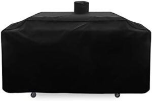 Protect your grill from the elements with SunPatio's heavy-duty waterproof cover, UV resistant and perfect for Smoke Hollow gas/charcoal grills. Dimensions: 79 inches.