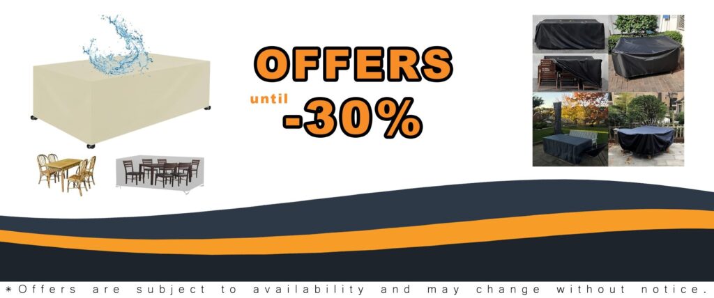 XUEQXUE 420D Waterproof Heavy Duty Oxford Fabric Patio Cover