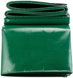 Here is the optimized SEO meta description:

"Waterproof LDQBF Tarpaulin, 4x6.5m heavy duty cover for camping, caravan and furniture protection. Durable PVC tarp with mesh design for airflow and water resistance. Perfect for outdoor use."