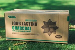 Here is the generated SEO meta description:

"Enhance outdoor gatherings with BGGWOLF's Organic Charcoal for grilling, perfect for Yakitori and family events. 100% natural and non-toxic, ideal for a safe dining experience."