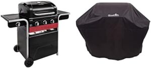 Discover the ultimate hybrid barbecue grill with Char-Broil's 3-burner design, featuring gas and coal options for versatility. Perfect for outdoor cooking enthusiasts!