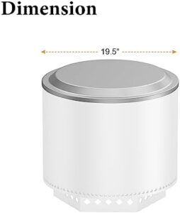 Here is the generated SEO meta description:

"Elevate your outdoor gatherings with the BBQ-PLUS Fire Pit Lid and Cover, designed for Solo Stove Bonfire 1.0/2.0. Waterproof and durable with stainless steel and Oxford fabric construction."