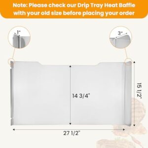 Upgrade your backyard BBQs with the Drip Tray compatible with Treaga Ironwood 885 Pellet Grills, perfect for effortless cleaning and maintenance.