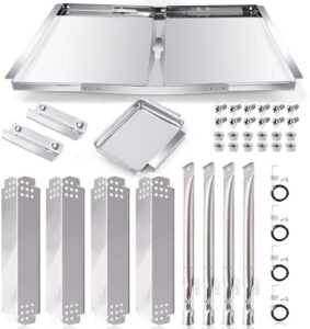 Upgrade your Nexgrill grill experience with replacement parts: adjustable drip pan, heat plates, shield, burner tubes & igniters. Perfect for 4 Burner models 720-0830H/A/E/N/0888.