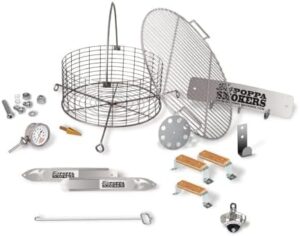 Here is the output:

Transform your backyard BBQs with Big Poppa's DIY Drum Smoker Kit, turning a 55 gallon drum into a quality grill. Includes smoker accessories for customization and unparalleled results.
