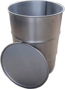 Here is the optimized meta description:

"Store and transport your BBQ smoker ingredients in style with this 205L steel drum container, perfect for keto recipes. Ideal for smoking meats."