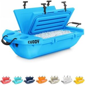 Here is the generated meta description:

"Stay cool with GoSports OutdoorsCuddy, a floating cooler and dry storage vessel perfect for outdoor adventures. Compact design, 27L capacity and insulated to keep drinks cold. Get ready for discounts and save on your next purchase!"