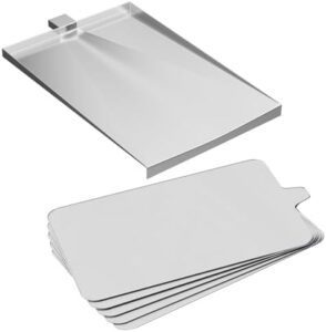 Here is the meta description:

Upgrade your Traeger grill experience with LS'BABQ SUB025 replacement parts, including stainless steel heat baffles and disposable grease tray liners for a mess-free cooking adventure.
