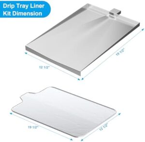 Here is the meta description:

Upgrade your Traeger grill experience with LS'BABQ SUB025 replacement parts, including stainless steel heat baffles and disposable grease tray liners for a mess-free cooking adventure.